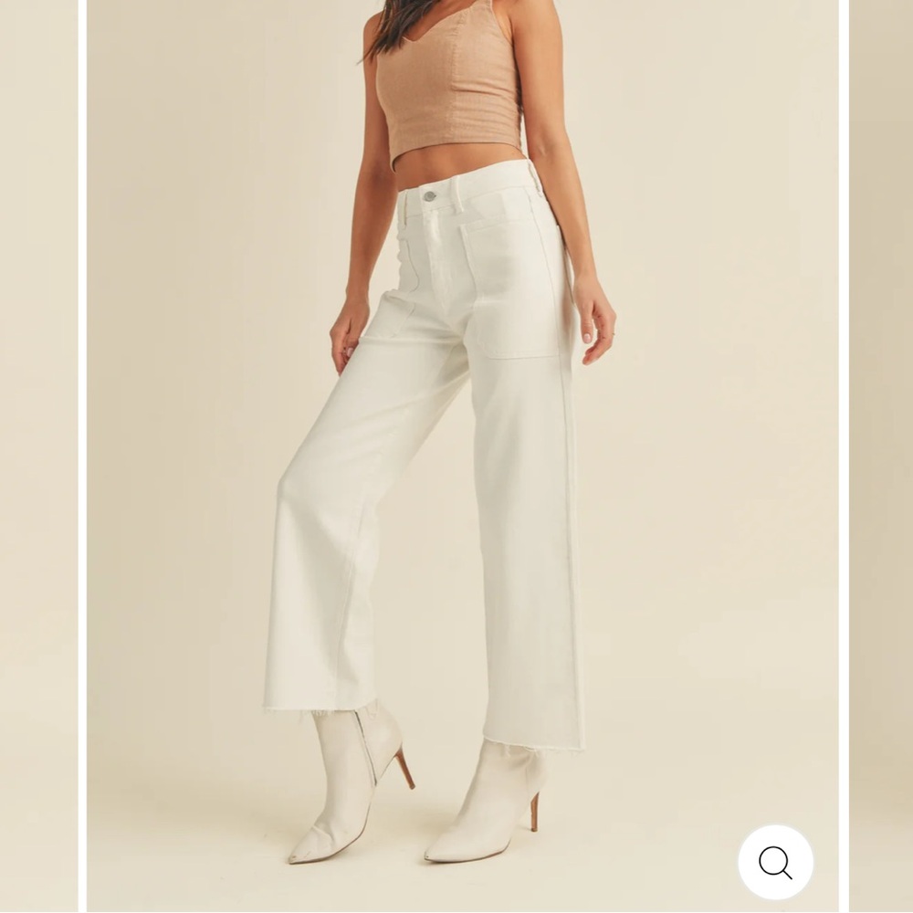 Utility Wide Leg Jeans